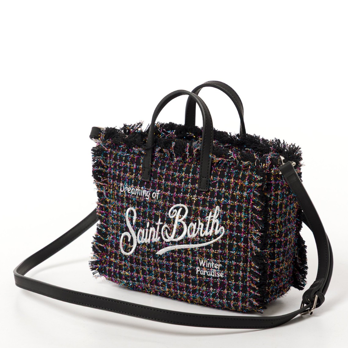 Borsa Vanity Mini Tweed Mc2 Saint Barth