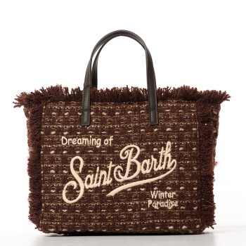 Borsa Colette Tweed Mc2 Saint Barth