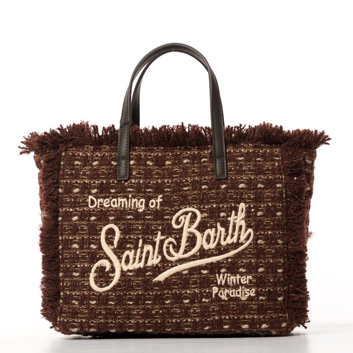Borsa Colette Tweed Mc2 Saint Barth