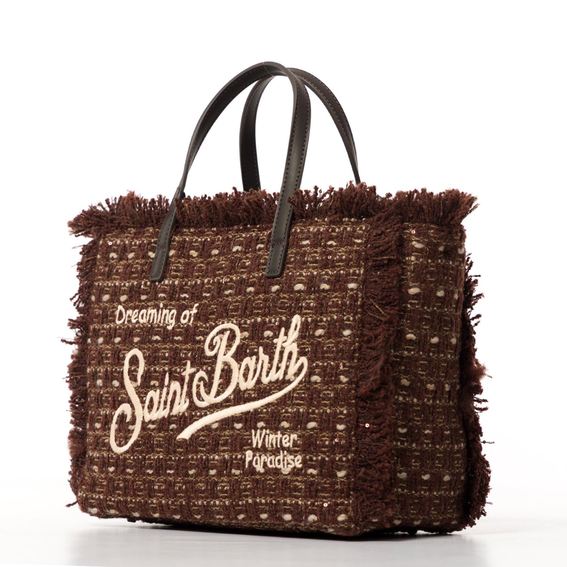 Borsa Colette Tweed Mc2 Saint Barth