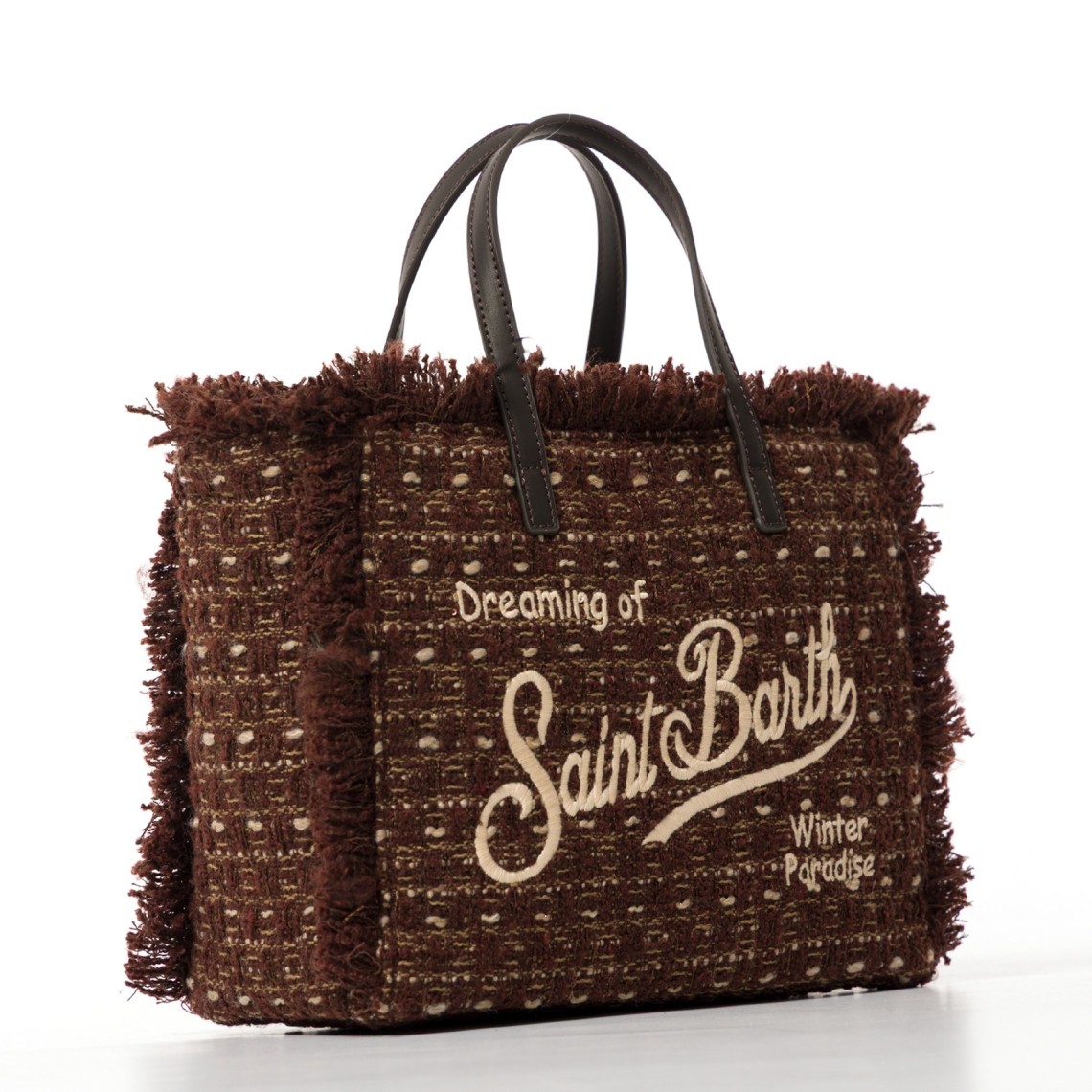 Borsa Colette Tweed Mc2 Saint Barth