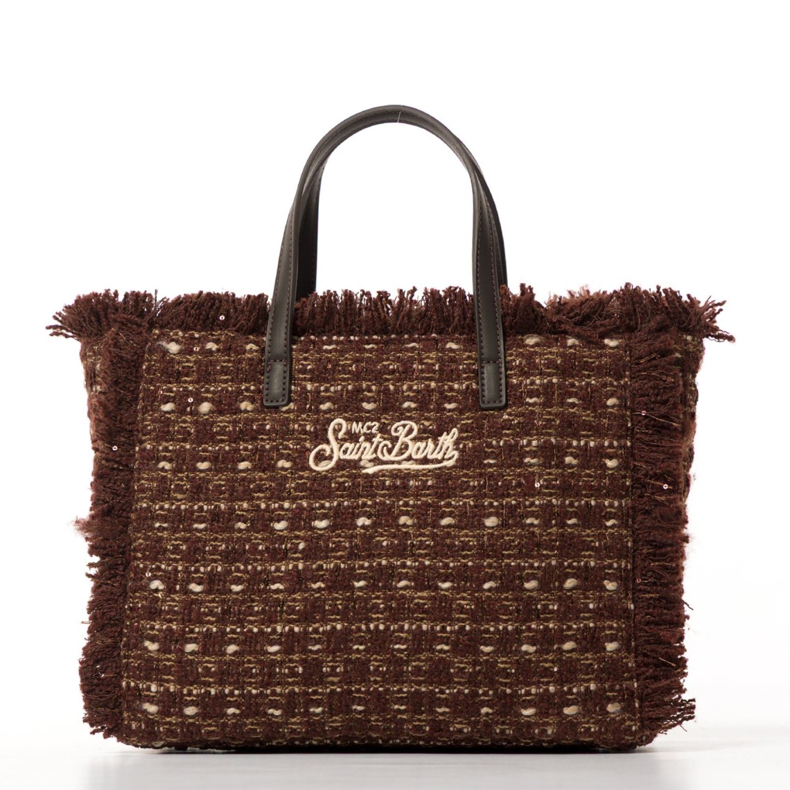 Borsa Colette Tweed Mc2 Saint Barth