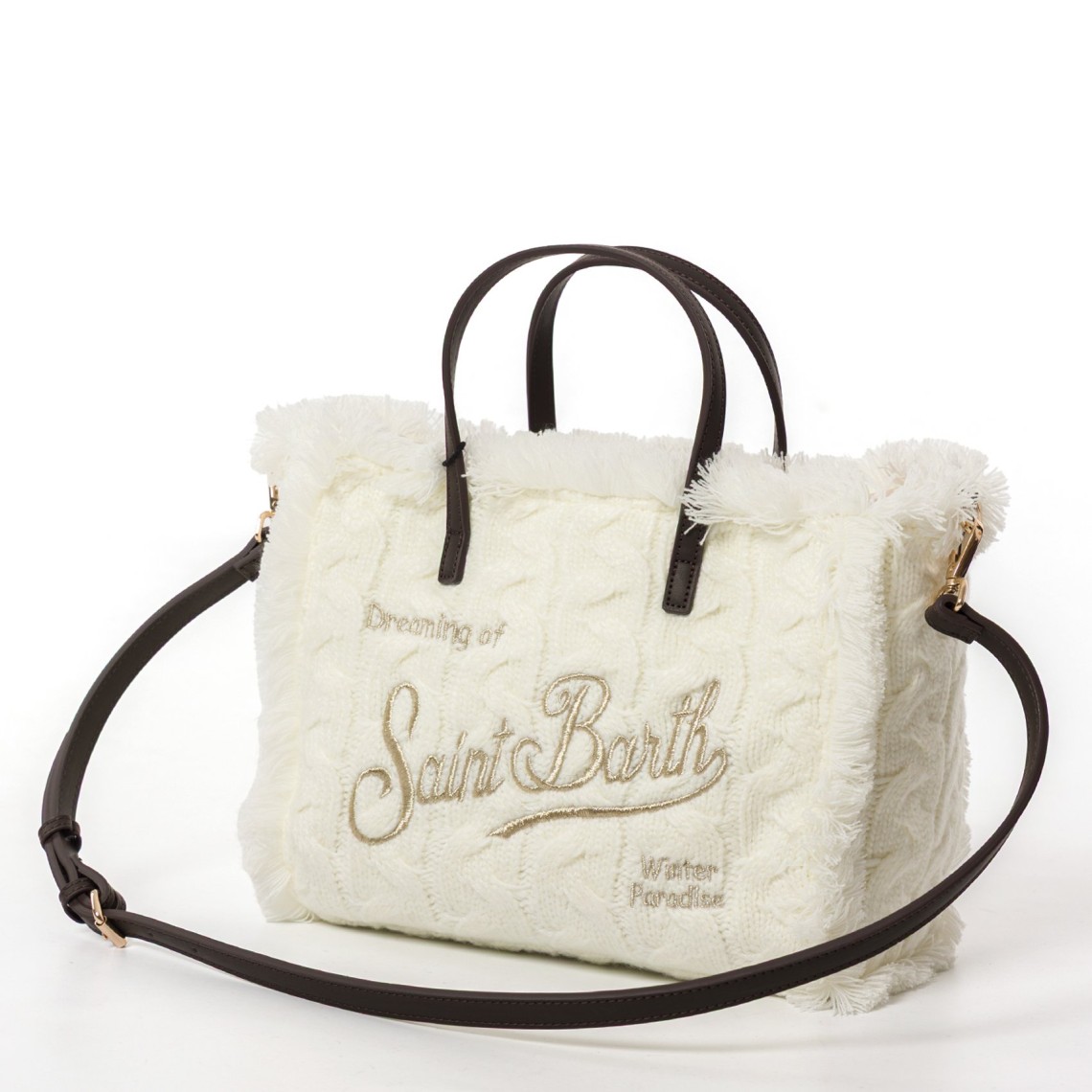 Borsa Colette Wool Braid Mc2 Saint Barth