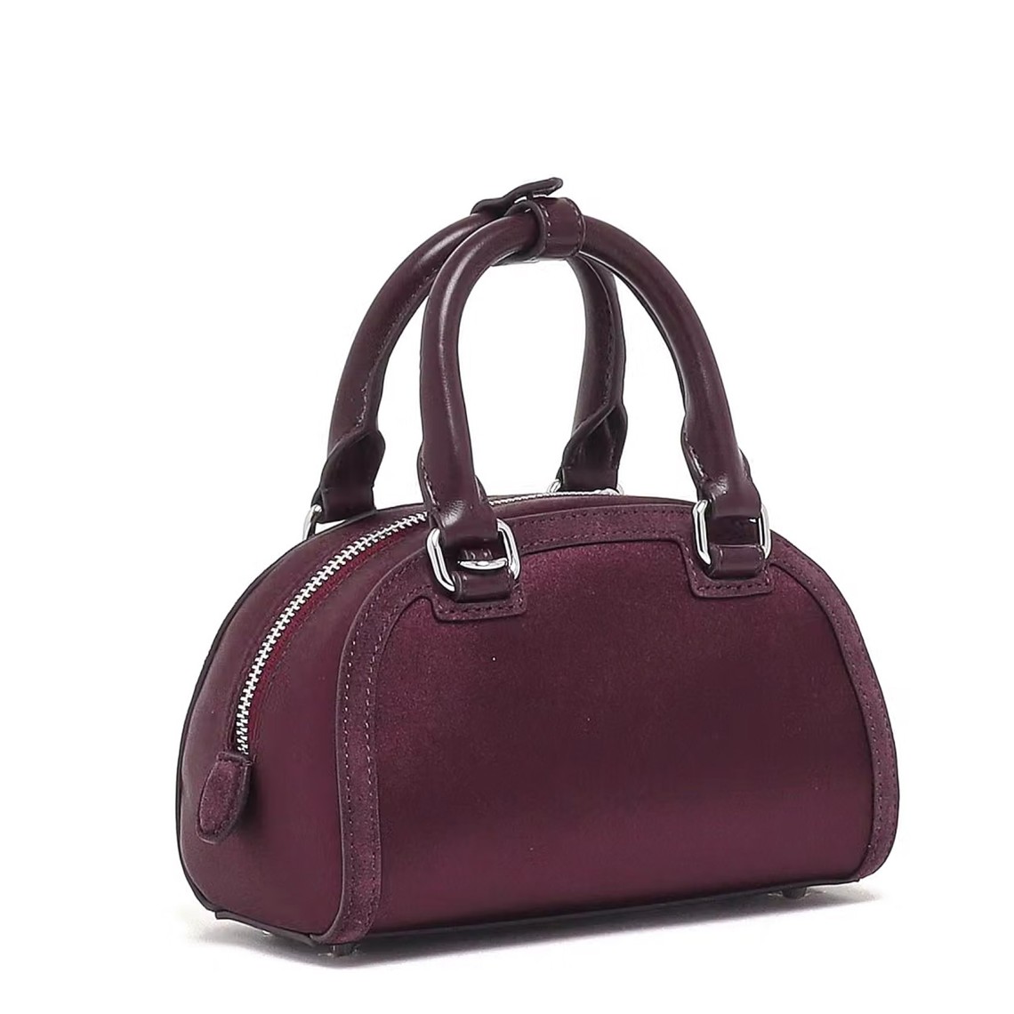 Mini borsa 1DR Dome Diesel in raso con monogramma e logo Oval D