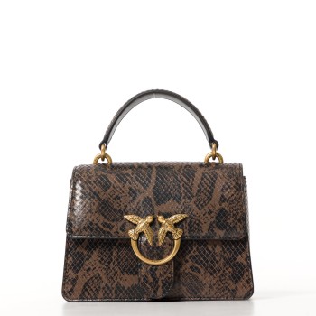 Borsa Pinko a mano Mini Love Bag One Top Handle Light in...