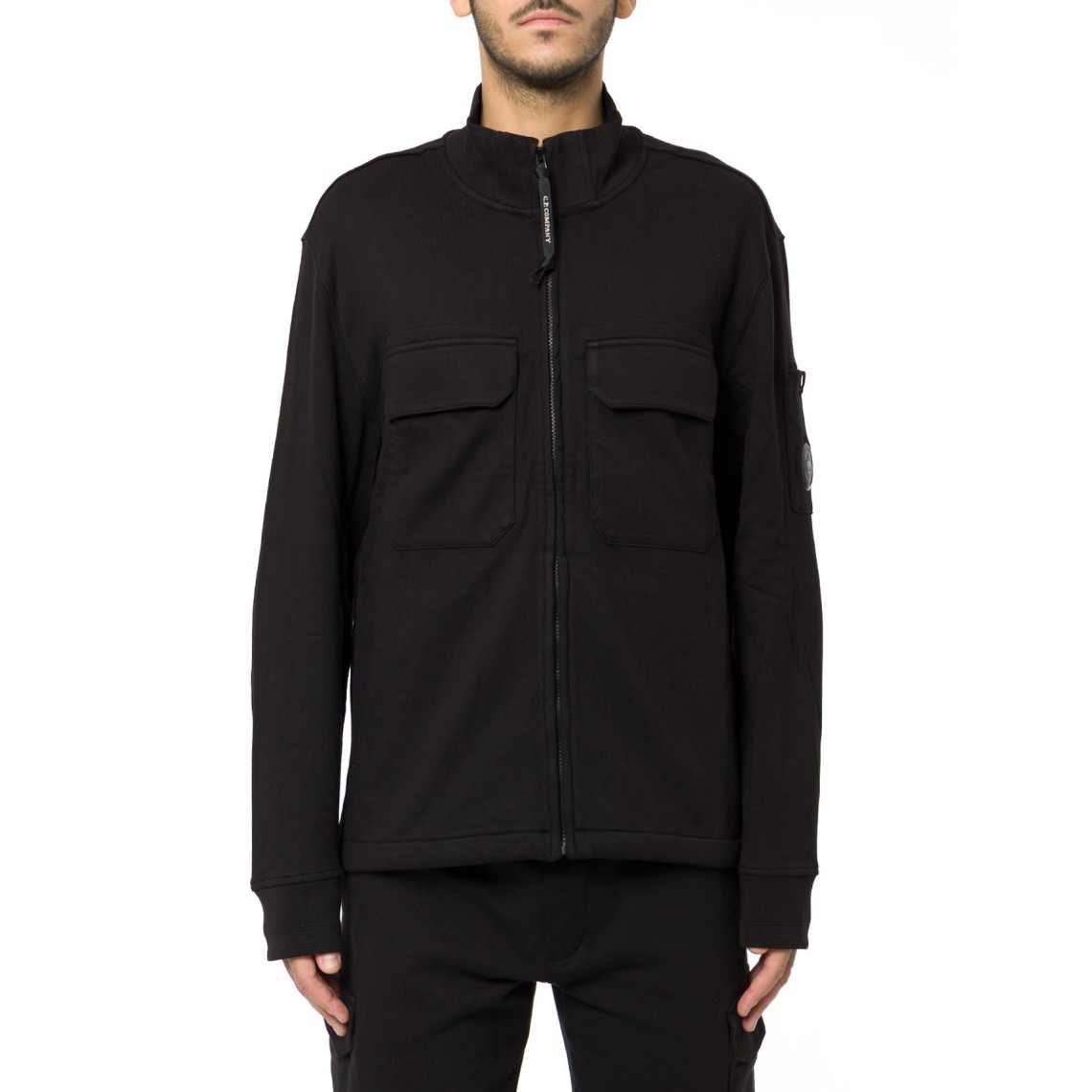 Felpa con zip C.P. Company