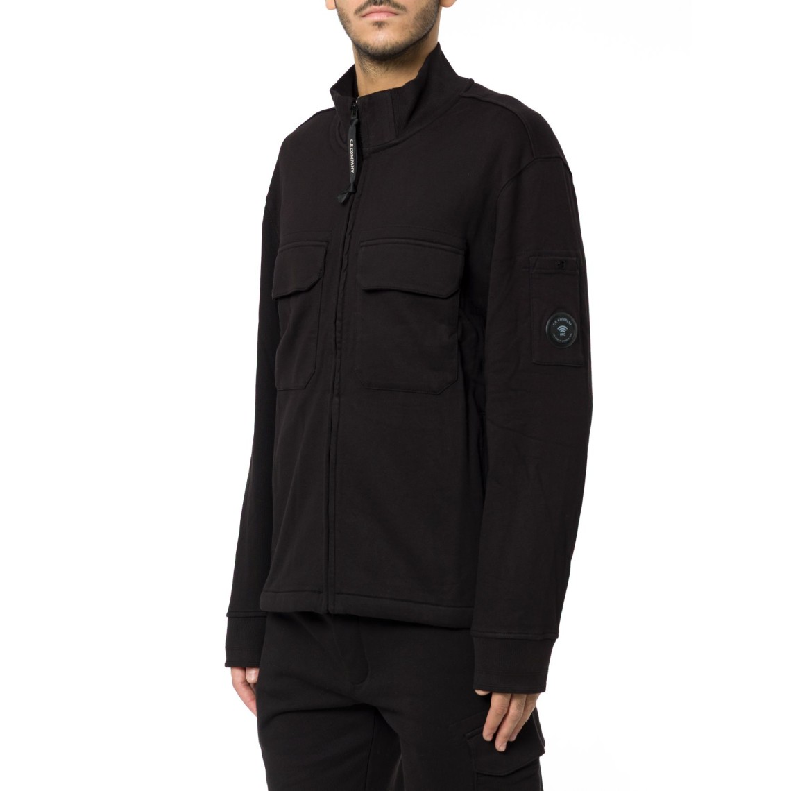 Felpa con zip C.P. Company