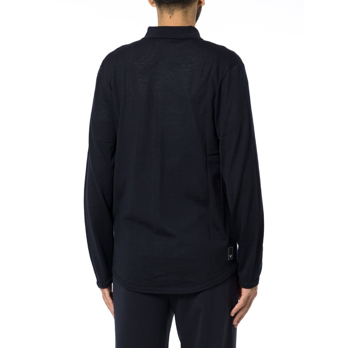 Camicia in maglia di cotone Emporio Armani