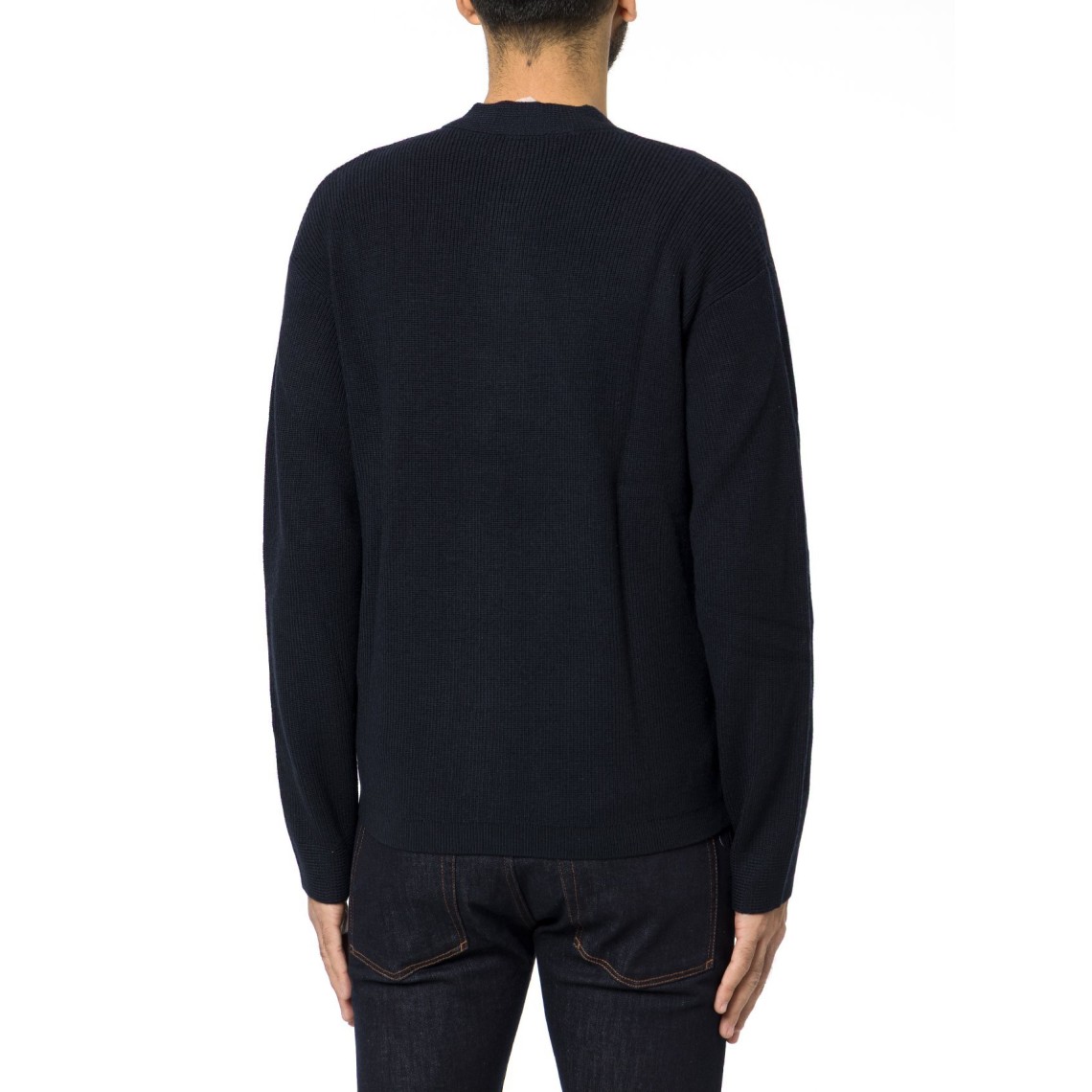 Cardigan in misto lana vergine Emporio Armani