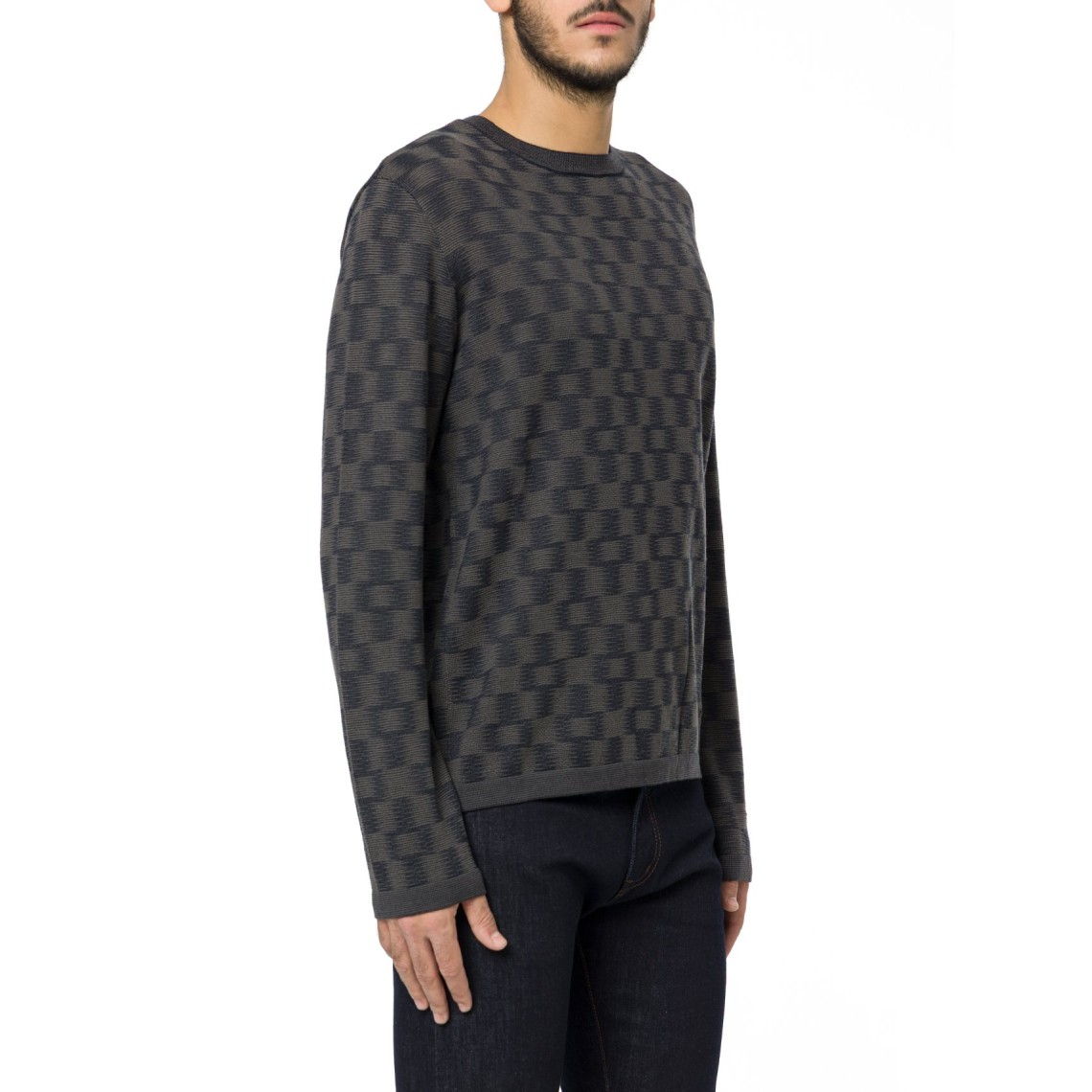 Pullover Emporio Armani in lana vergine