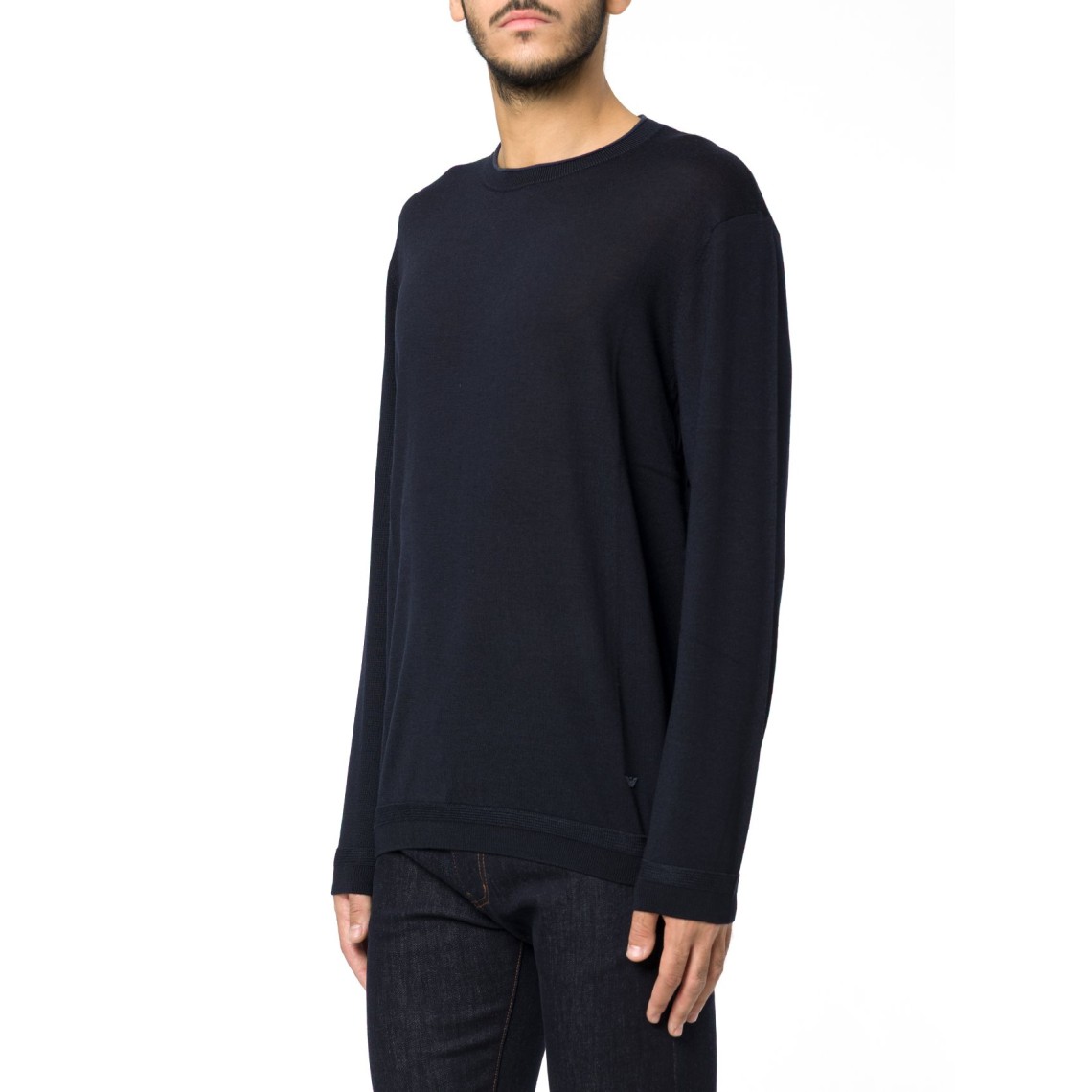 Pullover Emporio Armani in lana vergine