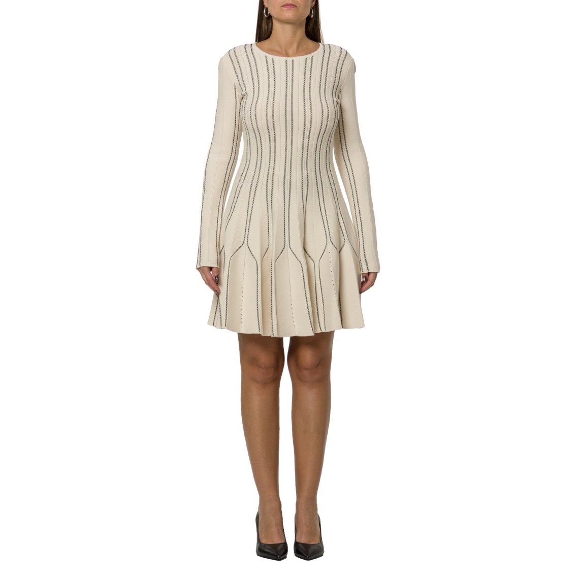 Mini abito in maglia origami Elisabetta Franchi
