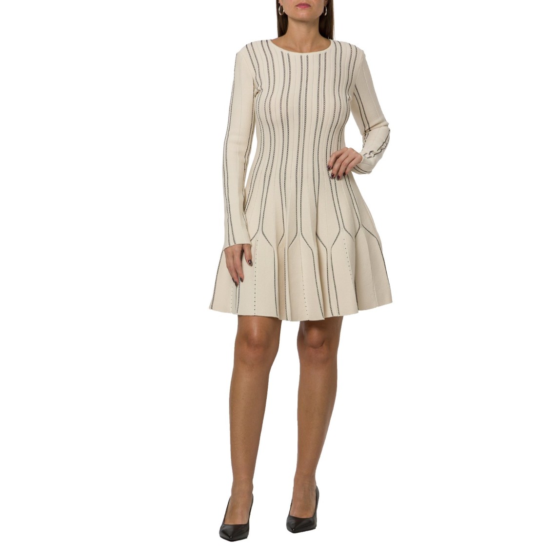 Mini abito in maglia origami Elisabetta Franchi