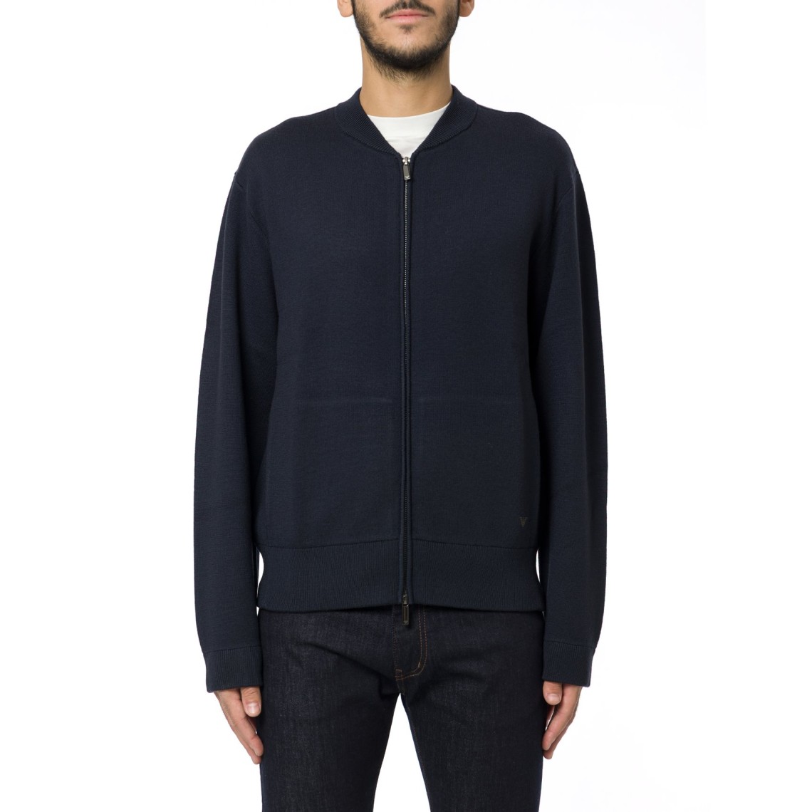 Cardigan in maglia Emporio Armani