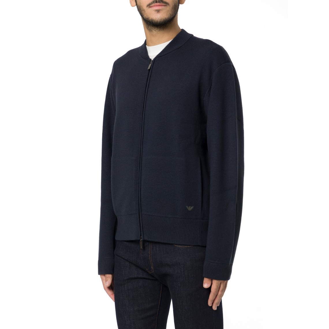 Cardigan in maglia Emporio Armani