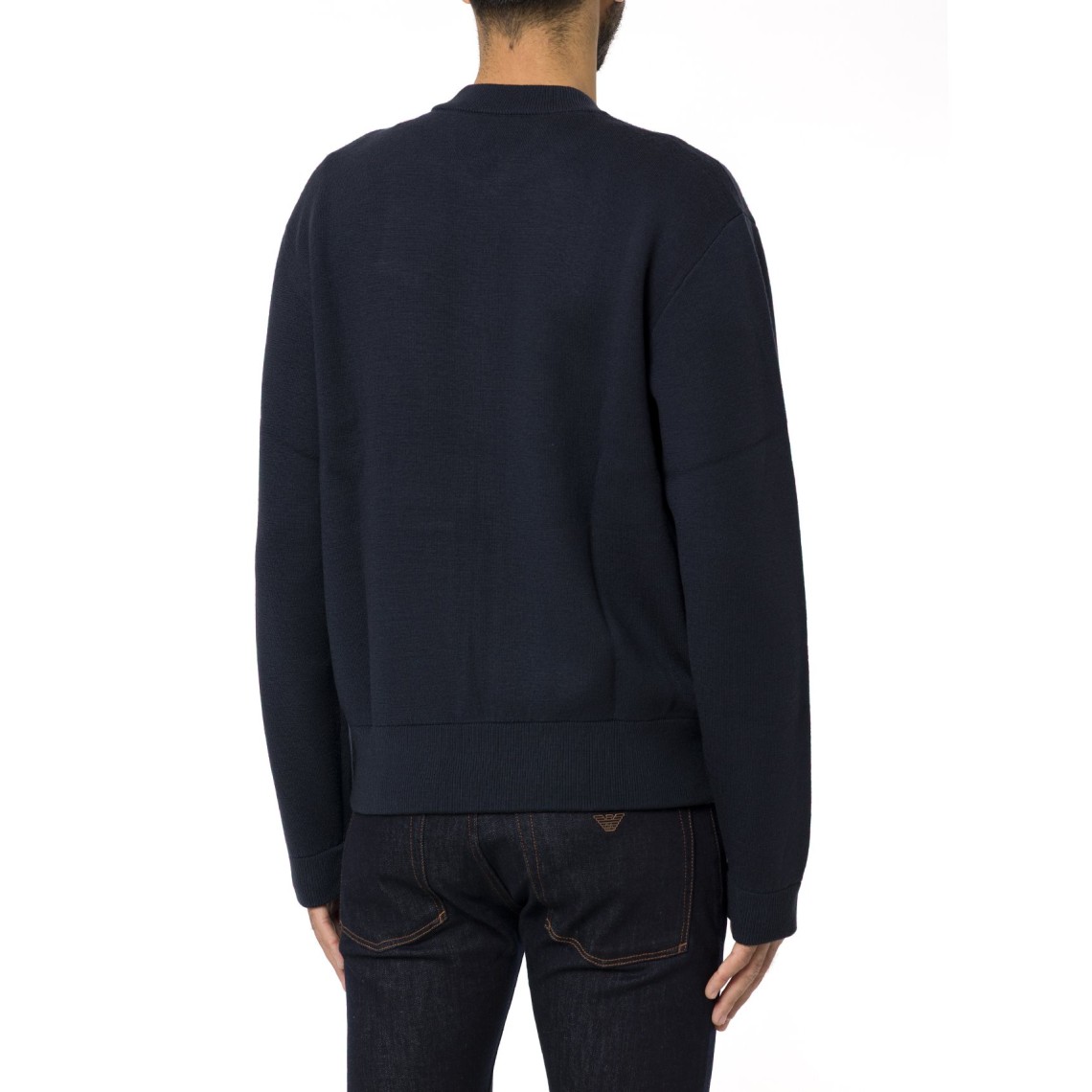 Cardigan in maglia Emporio Armani