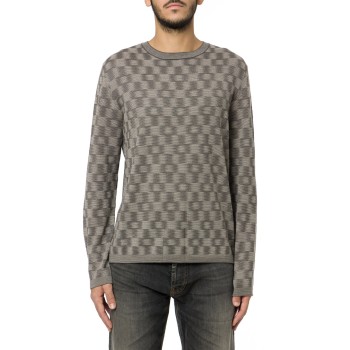 Pullover Emporio Armani in lana vergine