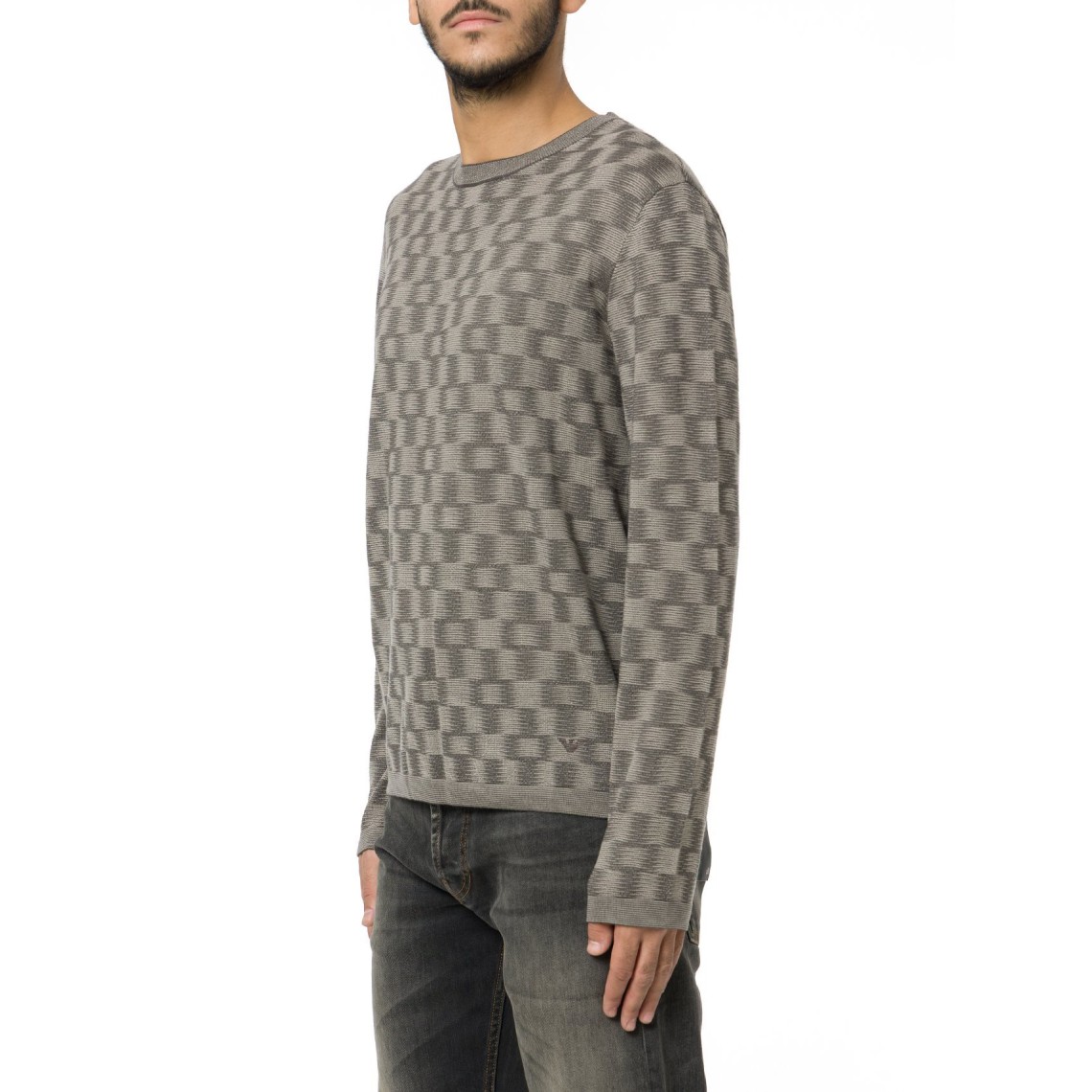 Pullover Emporio Armani in lana vergine