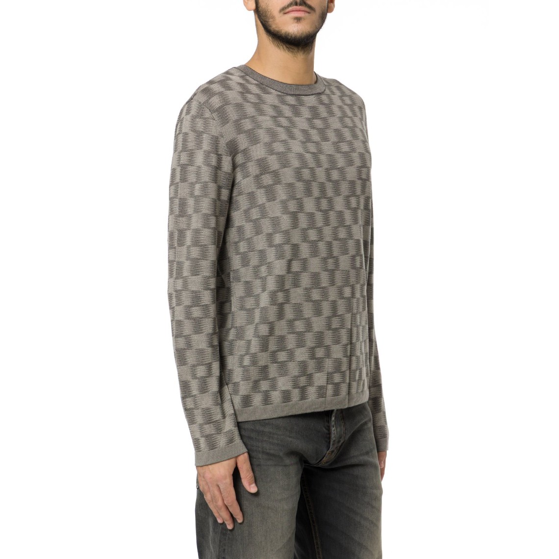 Pullover Emporio Armani in lana vergine