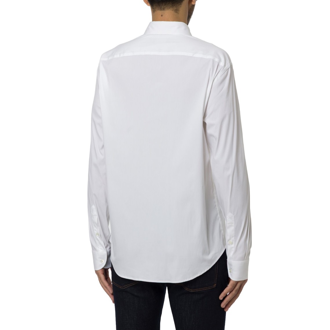 Camicia Emporio Armani in cotone stretch