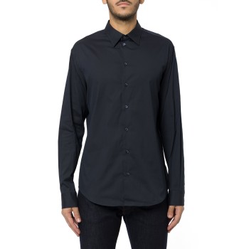 Camicia Emporio Armani in cotone stretch