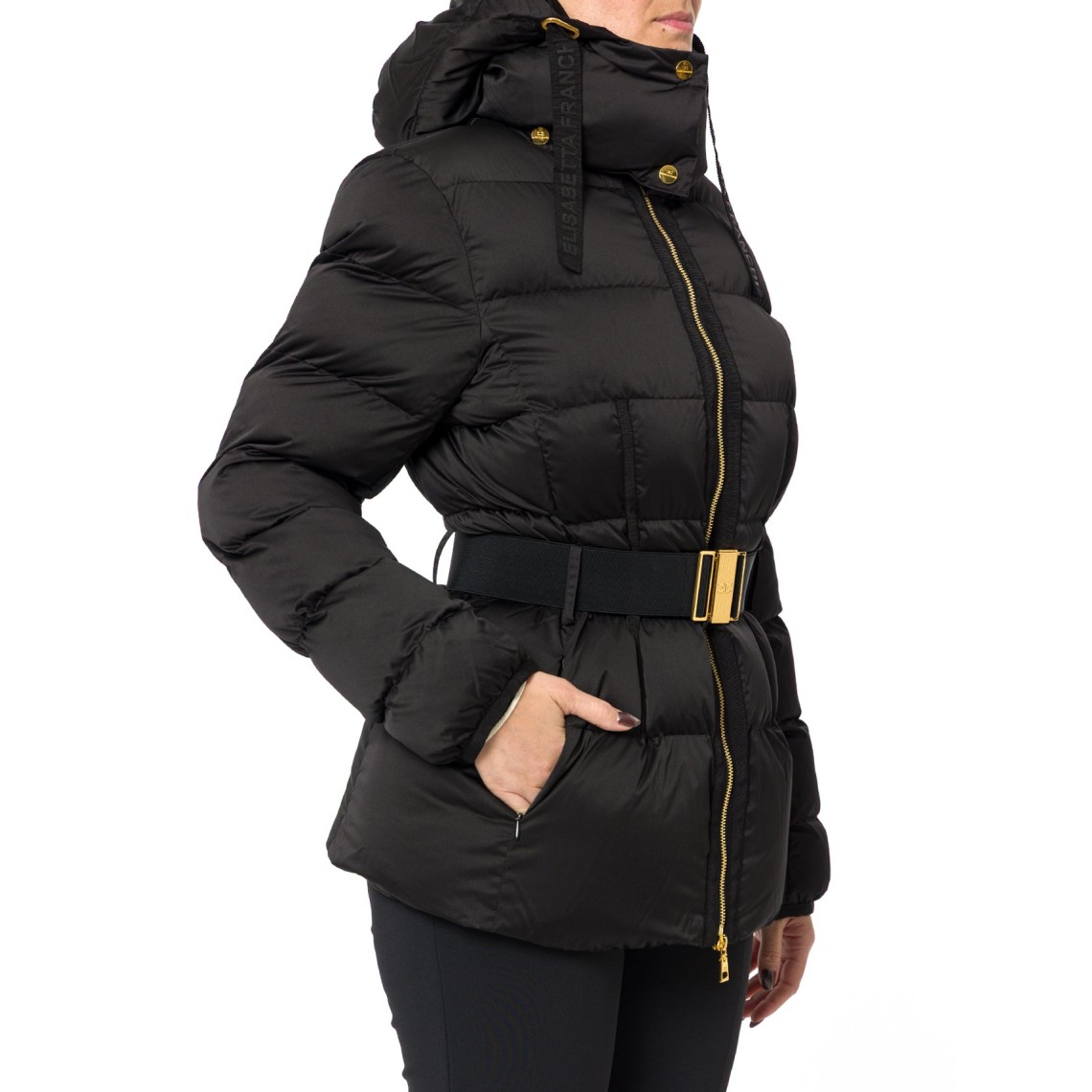 Piumino in tessuto vela Elisabetta Franchi