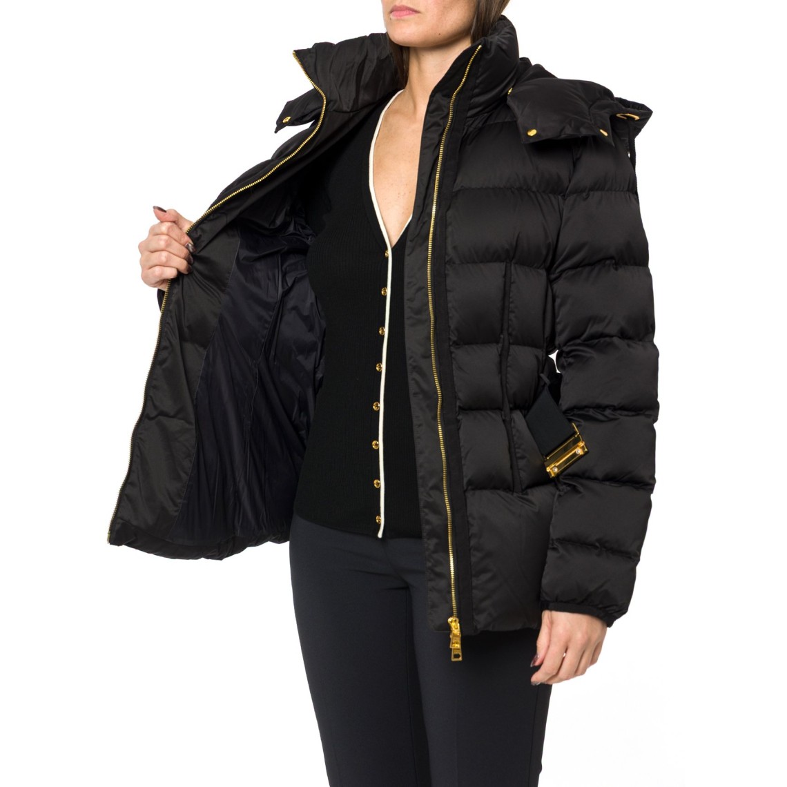 Piumino in tessuto vela Elisabetta Franchi