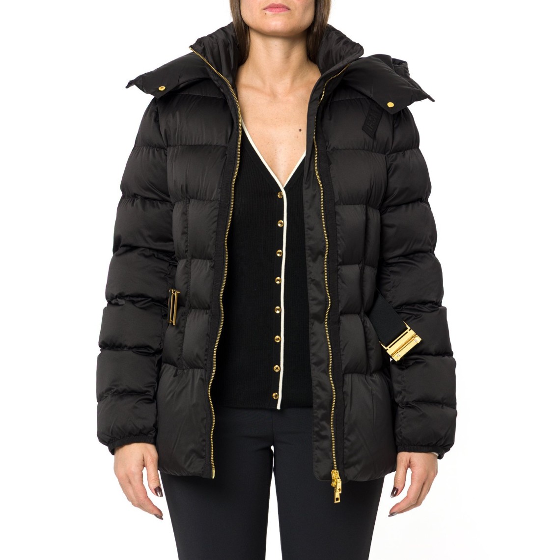 Piumino in tessuto vela Elisabetta Franchi