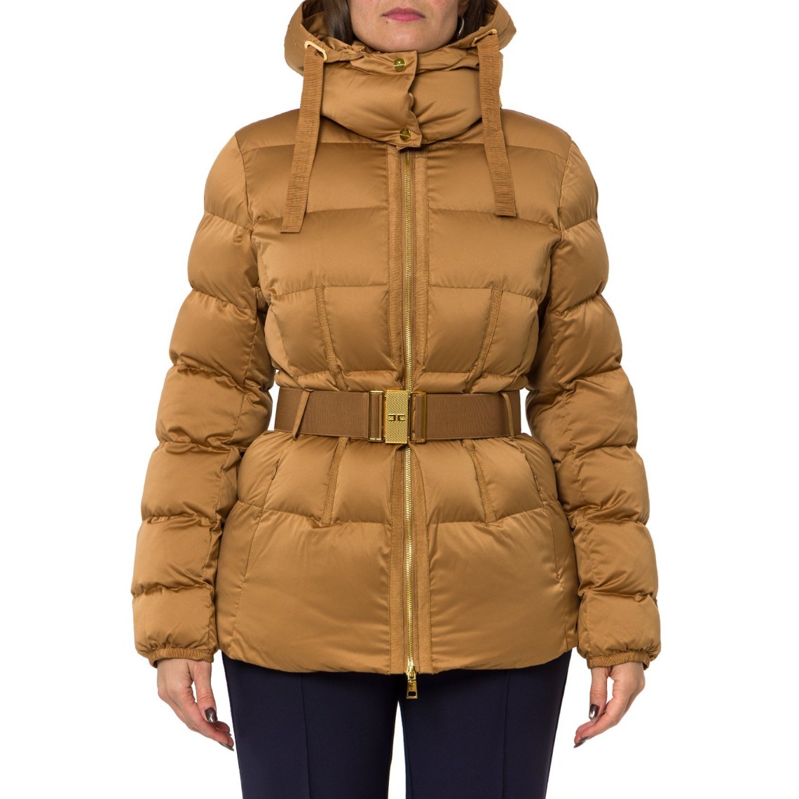Piumino in tessuto vela Elisabetta Franchi