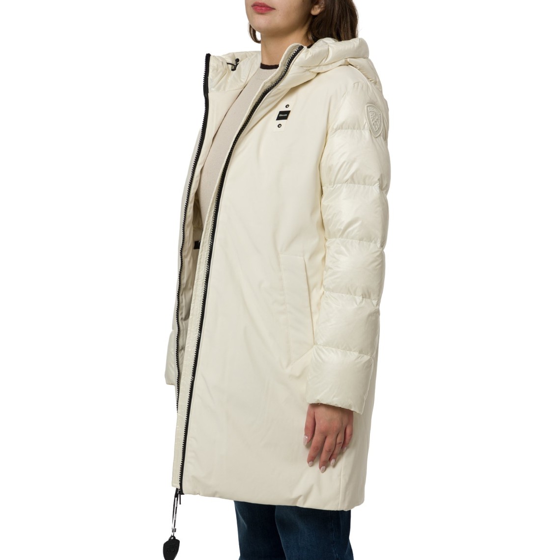 Giubbotto lucido opaco Sawyer Blauer 