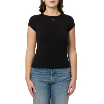 T-shirt con piccolo cut-out ricamato T-Angie-Od Diesel