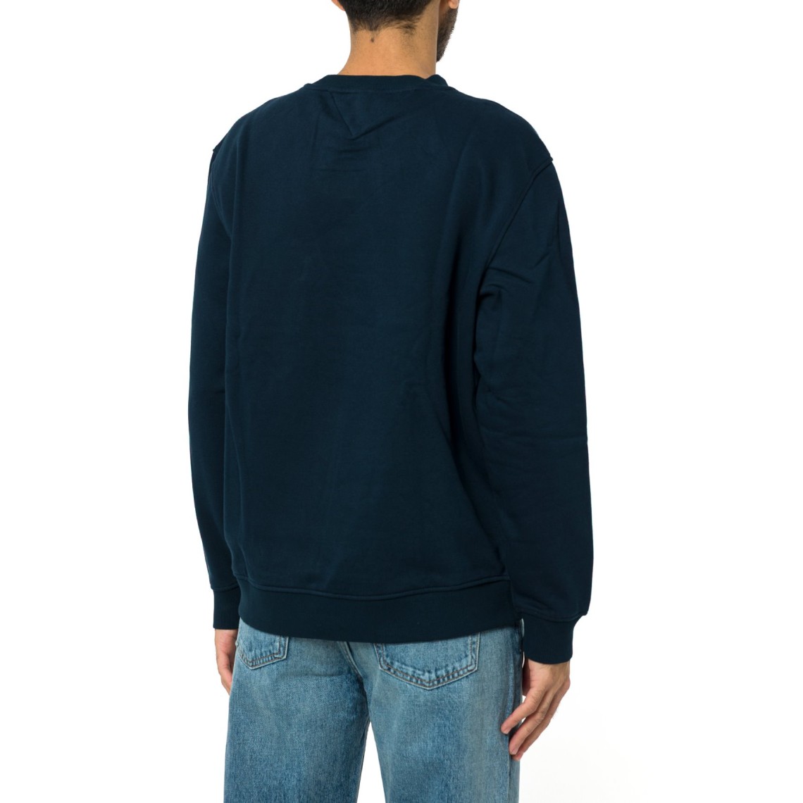 Felpa girocollo con logo ricamato Tommy Jeans