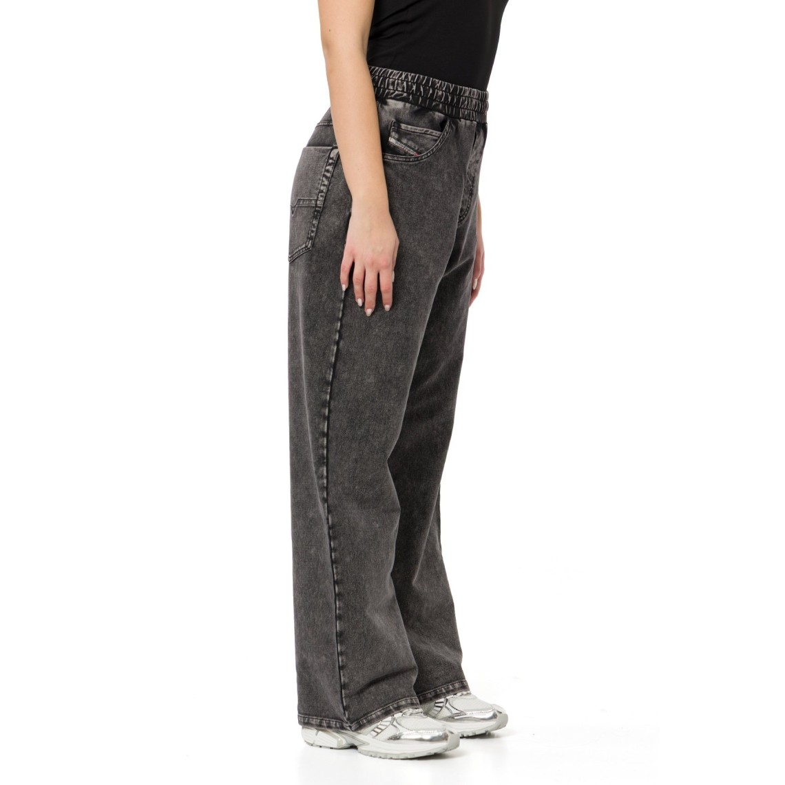 Pantaloni da tuta effetto denim P-Stunky Diesel