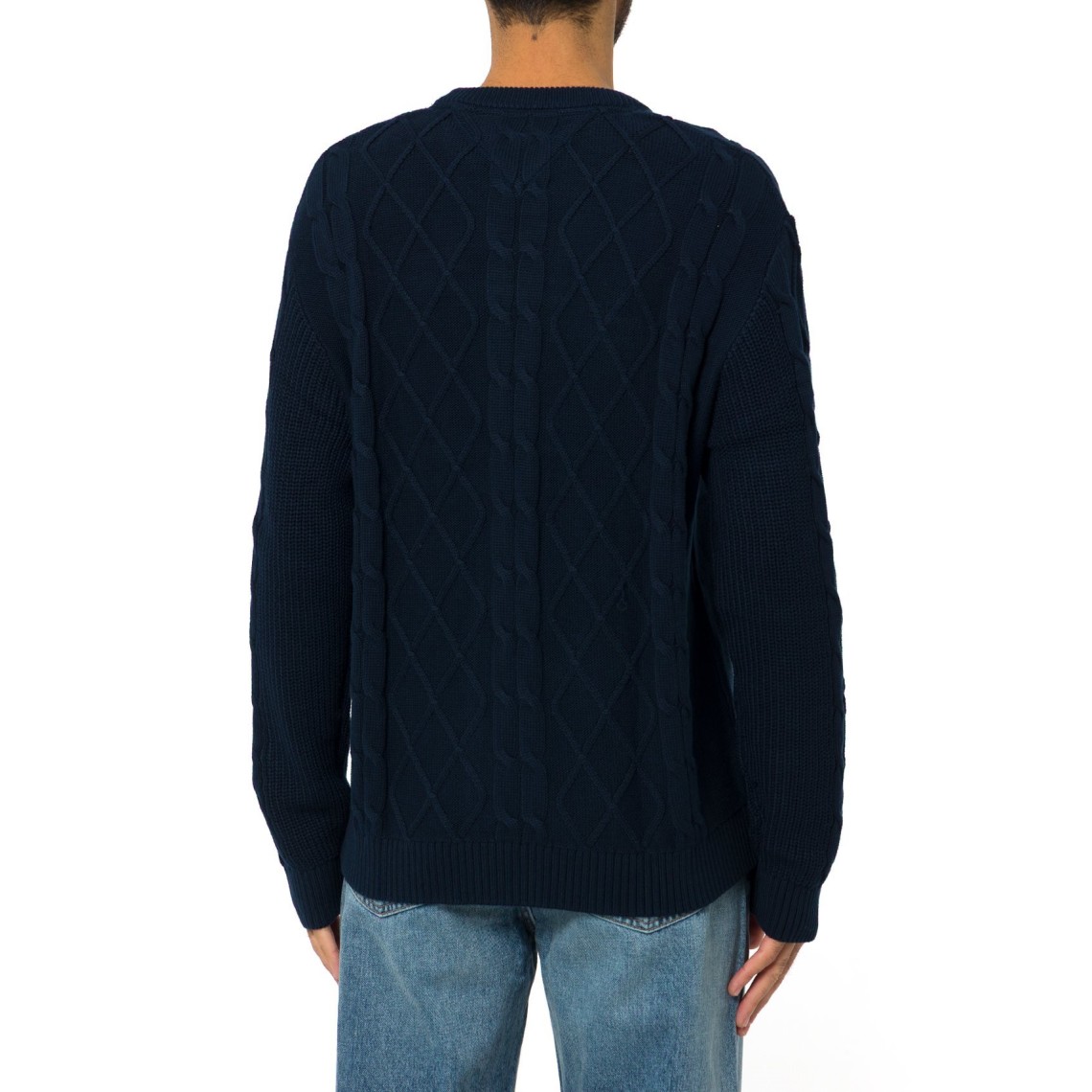 Pullover in maglia intrecciata Tommy Jeans