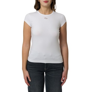 T-shirt con piccolo cut-out ricamato T-Angie-Od Diesel