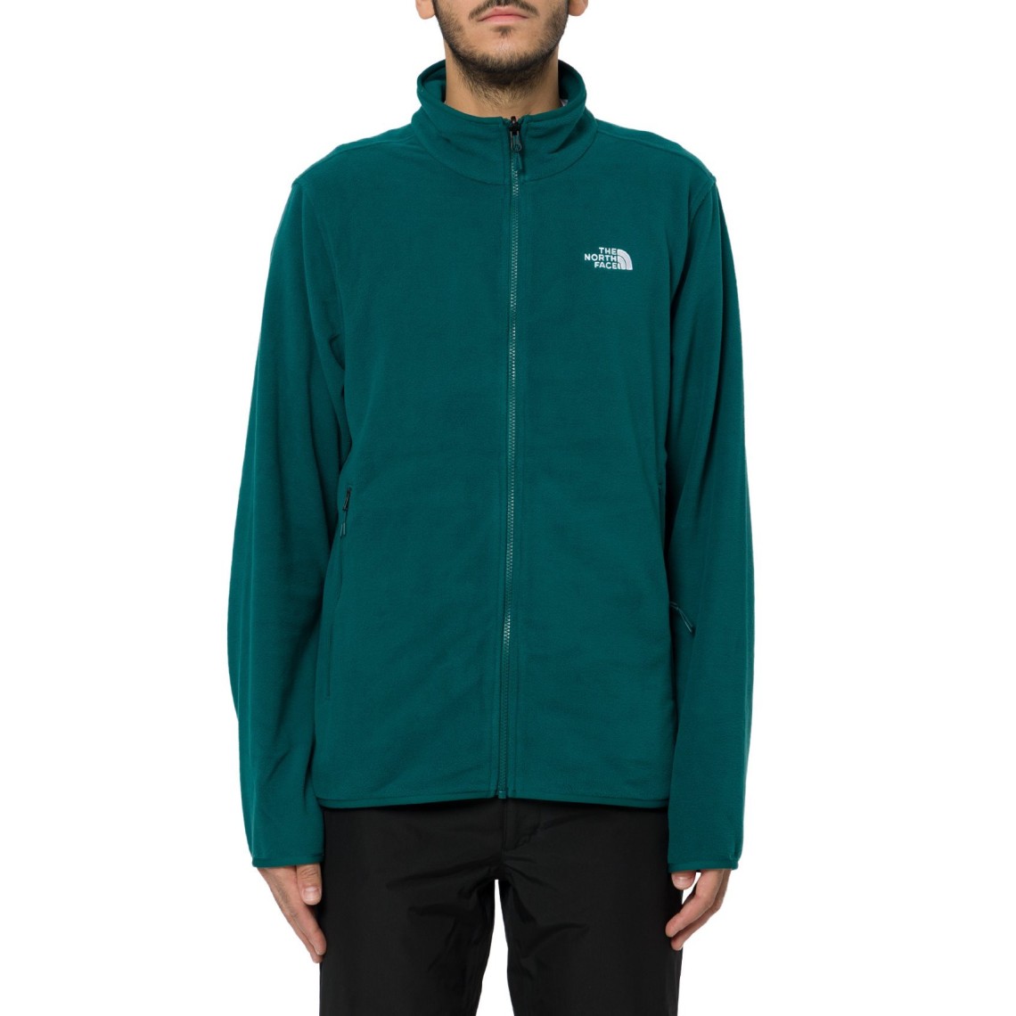 Maglia in pile con zip Glacier The North Face