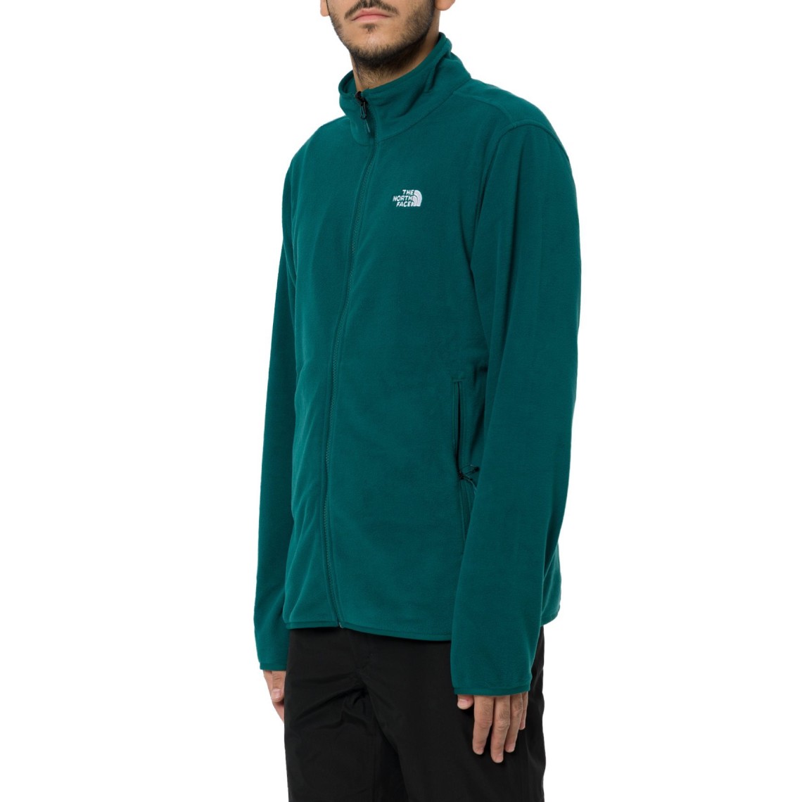 Maglia in pile con zip Glacier The North Face