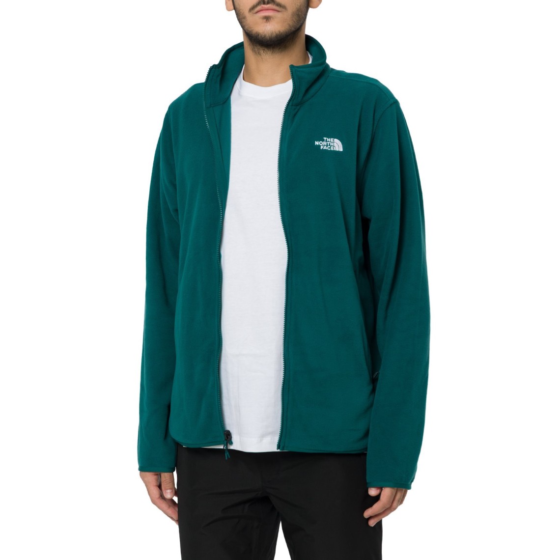 Maglia in pile con zip Glacier The North Face