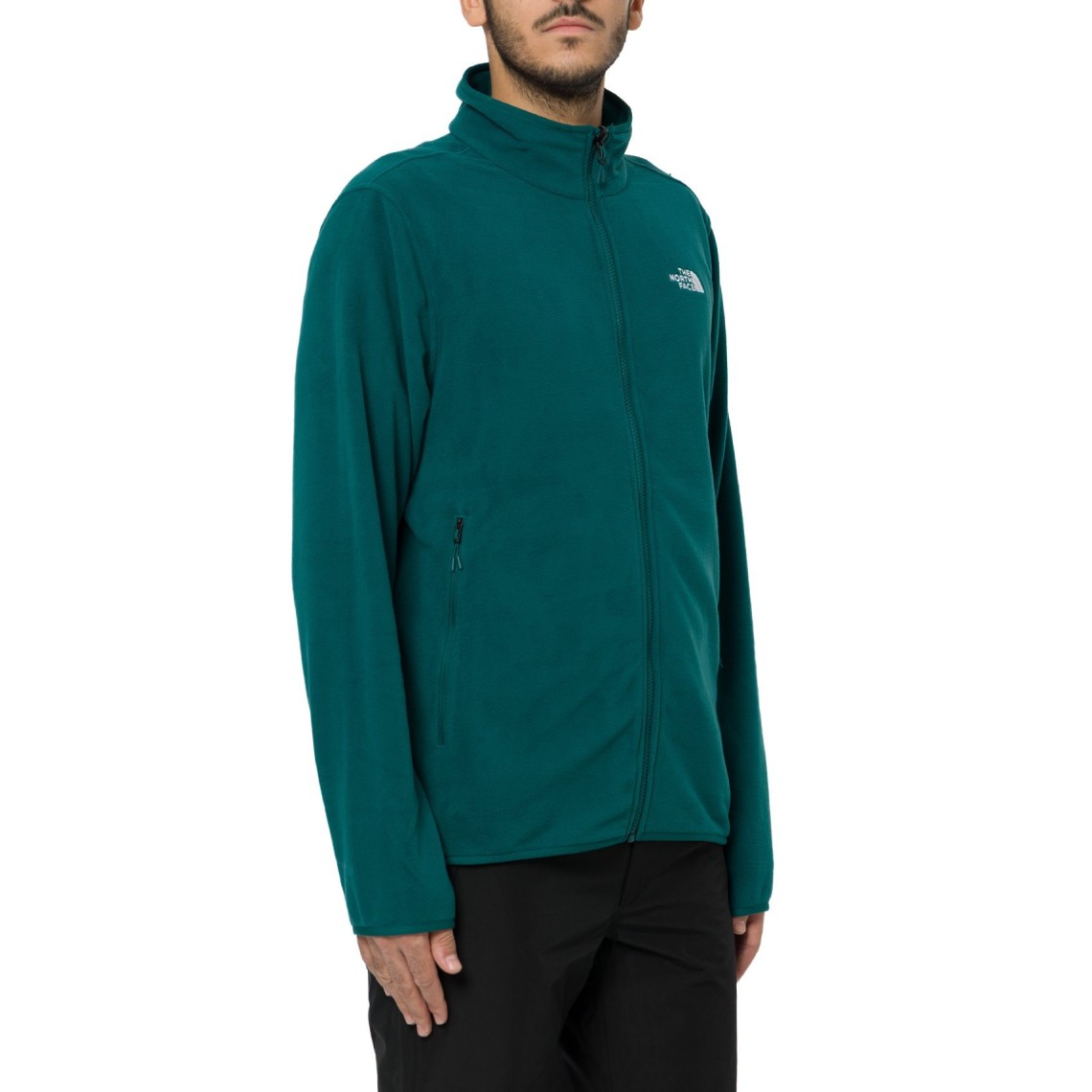 Maglia in pile con zip Glacier The North Face