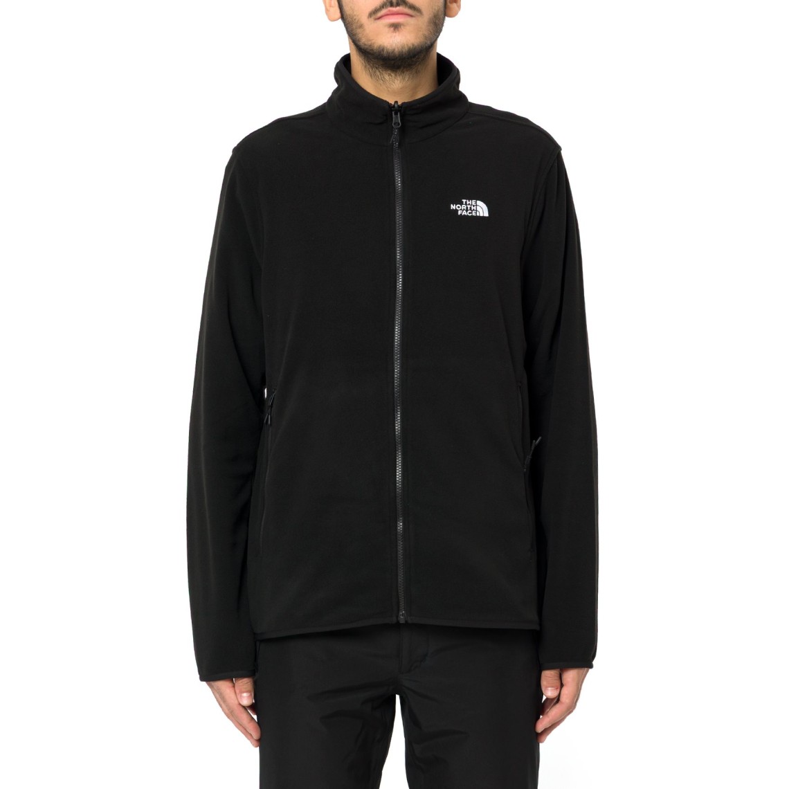 Maglia in pile con zip Glacier The North Face