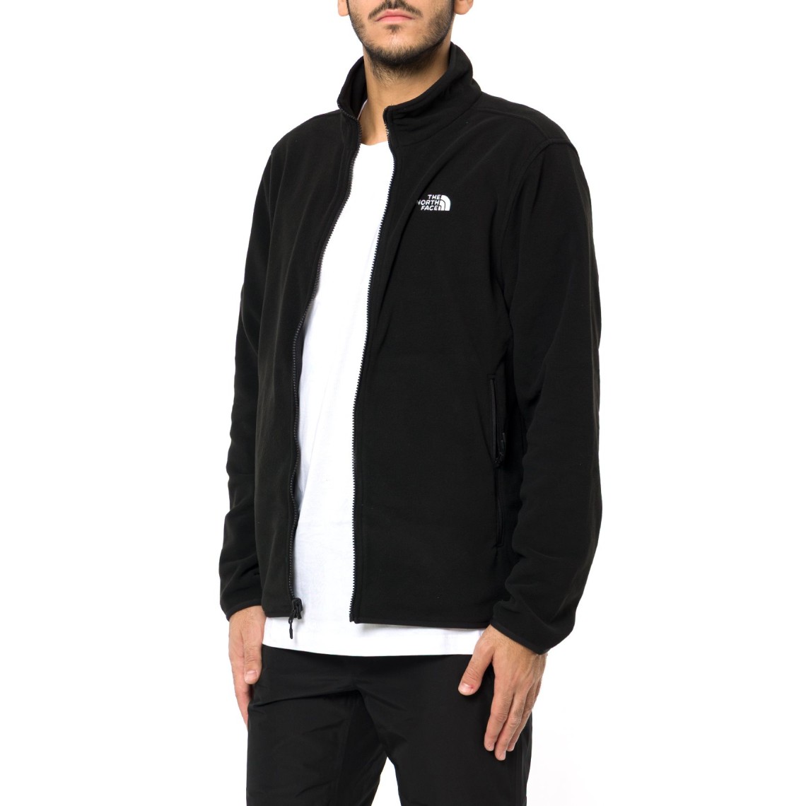 Maglia in pile con zip Glacier The North Face