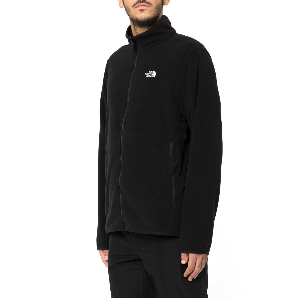 Maglia in pile con zip Glacier The North Face