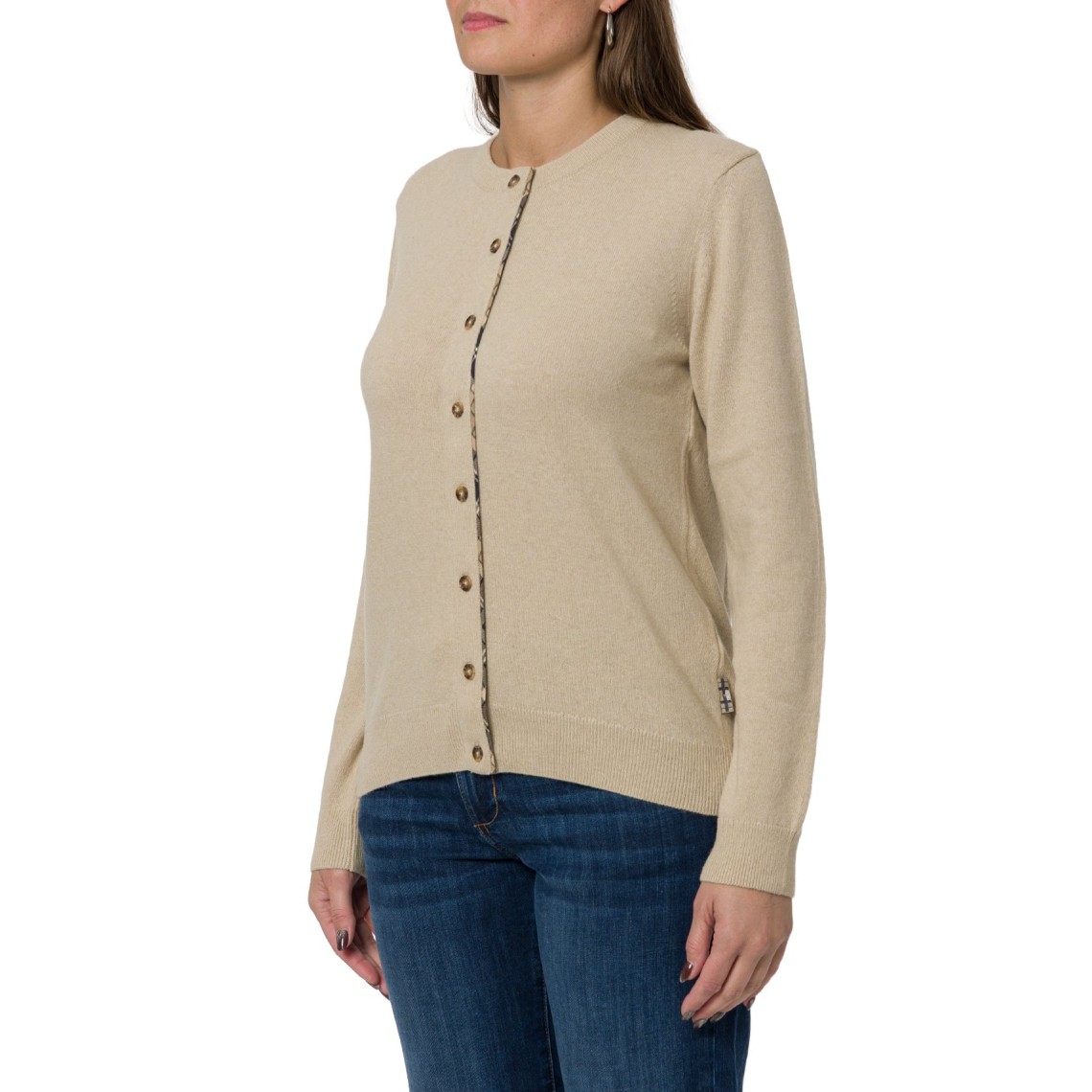 Cardigan Pendle in misto lana Barbour