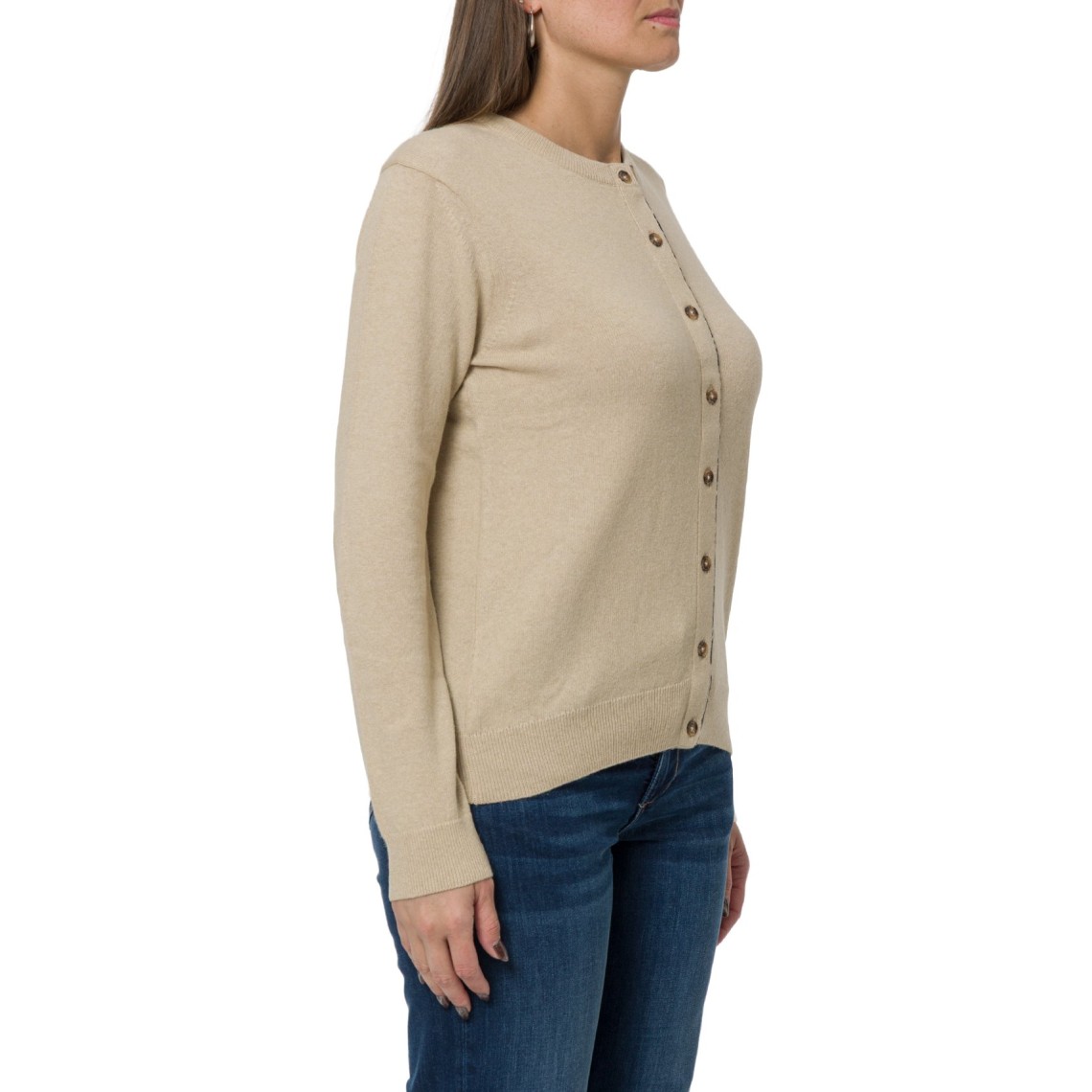 Cardigan Pendle in misto lana Barbour