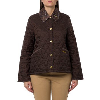 Giacca trapuntata Liddesdale Cropped con colletto in...