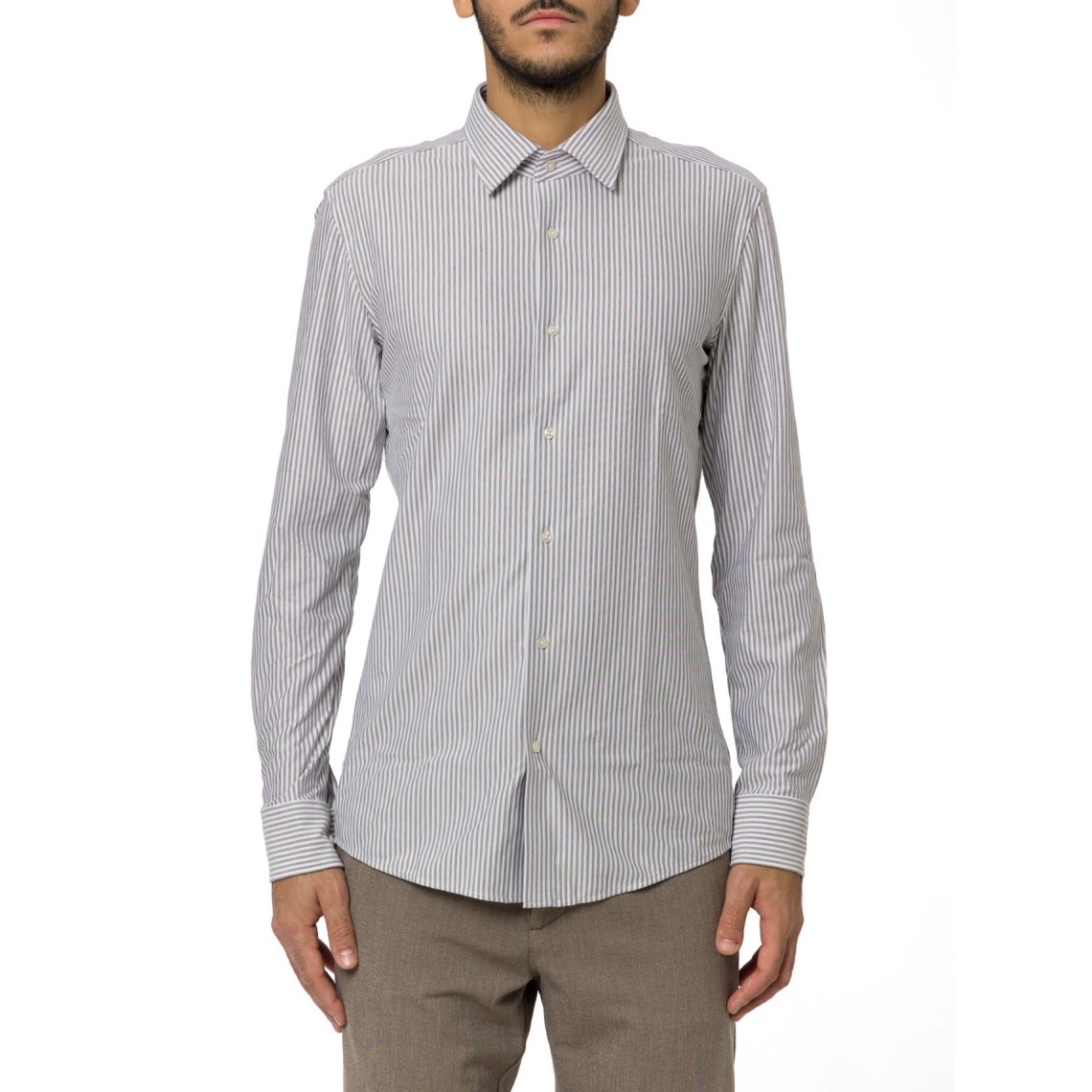 Camicia a righe Boss