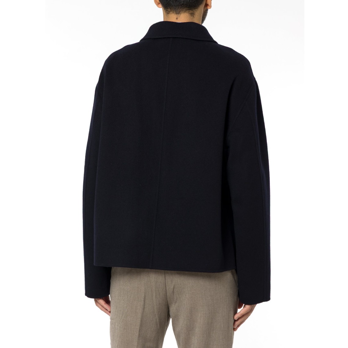 Overshirt relaxed fit Boss in misto lana