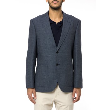 Giacca monopetto Janson Boss in misto cotone