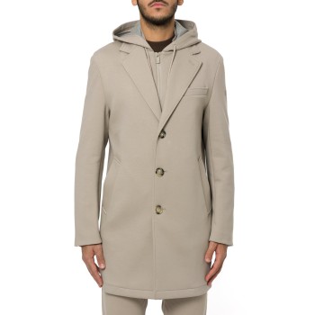 Cappotto con cappuccio e pettorina Manuel Ritz