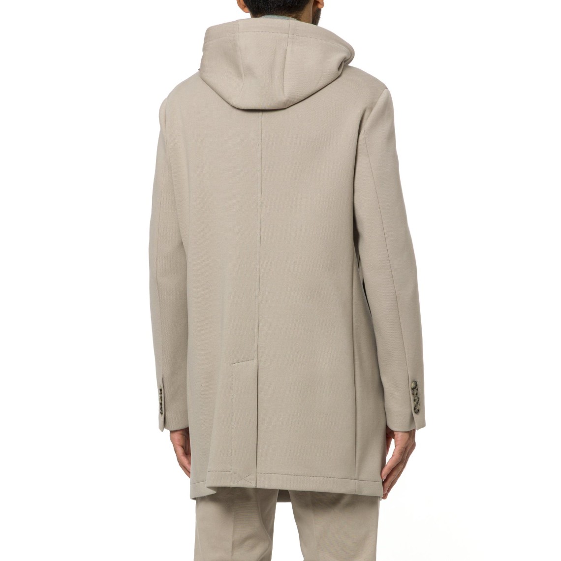 Cappotto con cappuccio e pettorina Manuel Ritz